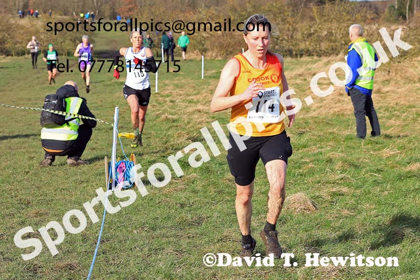 Womens 35 and Over and Mens 65 and Over, 2024 NEMAA Cross Country Champs., Wallsend. Photo: David T. Hewitson/Sports for All Pics